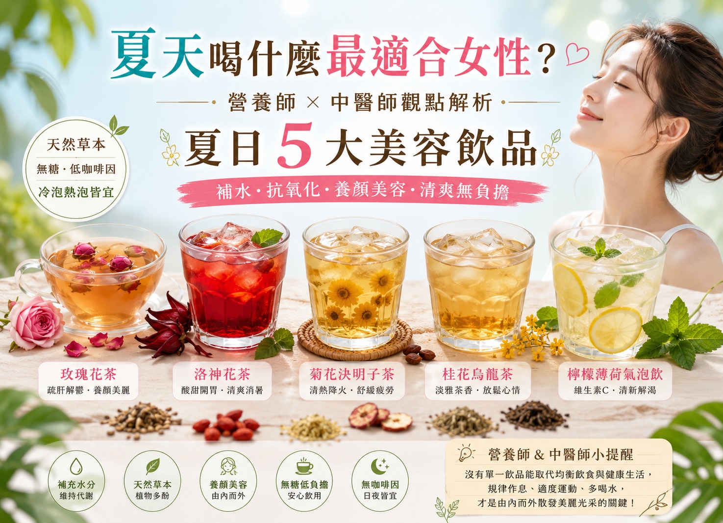 玫瑰花茶推薦,美容茶推薦,女性草本茶,夏日美容飲品,無糖草本茶,無咖啡因茶推薦,夏天喝什麼,美白茶推薦,養顏茶,YIFOOD,忘憂玫瑰草本茶,夏天女生喝什麼最漂亮,夏天無糖飲品推薦,愛美女性必喝茶飲,夏季養顏草本茶推薦,不想喝手搖飲可以喝什麼,夏天低熱量飲料推薦,玫瑰花茶可以天天喝嗎,女性日常保養茶飲推薦
