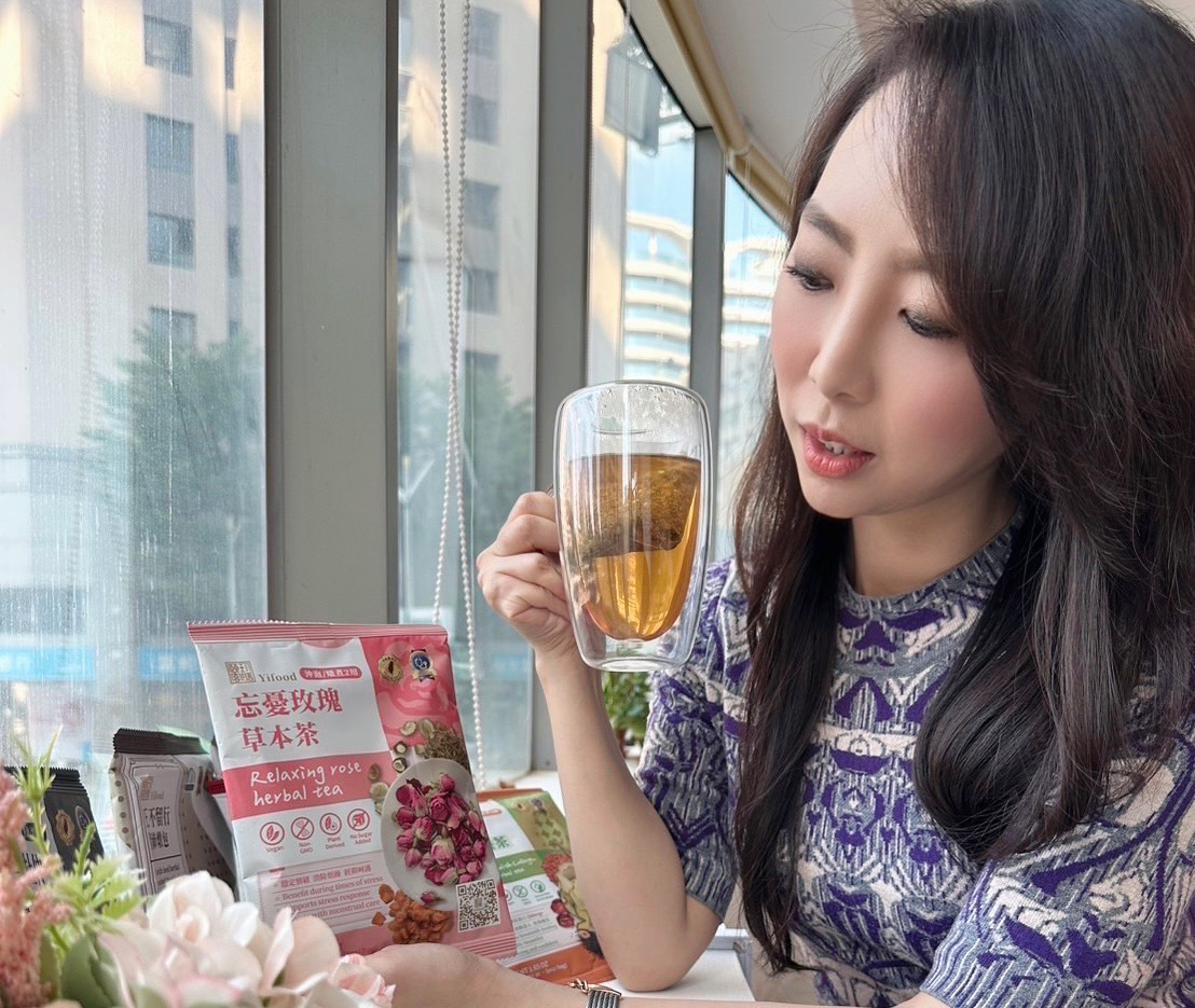 失眠,玫瑰茶,不易入眠,安神,穩定情緒,焦躁,氣淤,調理,花果茶,YIFOOD,好睡